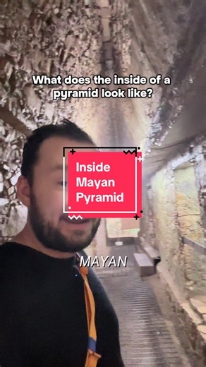 Inside of a pyramid looks a lot like you’d expect. But the archaeologists found this incredible mask in the Mayan pyramid at Palenque. Can’t imagine excavating something so impressive but also how CREEPY would it be to go in. *found in 1994! Even more incredible they found it then. #pyramids #artifacts #jade #maya #mexico
