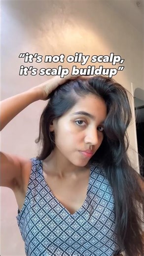 SCALP BUILDUP HAIR ‼️ check description #scalpbuildup #dandruff #oilyscalp #dandruff #hairflakes