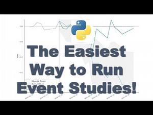 EasyEventStudies - A Python Package to Run Event Studies