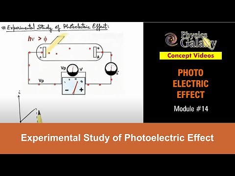 Class 12 Physics | Photoelectric Effect | #14 Experimental Study | For JEE & NEET