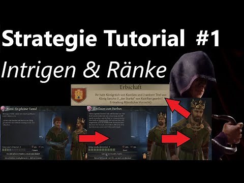Crusader Kings 3 Strategien #1 Intrigen, Ränkespiel & Heirats Tutorial | Tipps & Tricks [Deutsch]