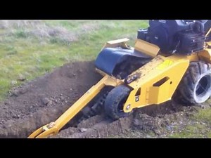 Mini trancheuse VERMEER RTX150