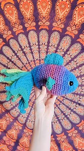 25K views · 377 reactions | Let's make a fish!  #crochet #crochetaddict #fish #colorful #handmade #crocheting #crochetlove #handmade #yarnlovers #amigurumi #goldenfish #crochetfish #amigurumi #amigurumilove #amigurumiaddict #keychain #crochetkeychain #diy #fyp | Crochet Nature | Facebook
