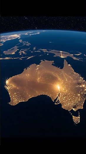 Australia From Space Looks AMAZING!