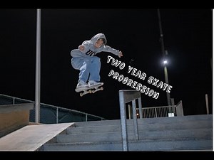 Fastest Skate Progression!!! 2 years! (Kickflip Front Board!)