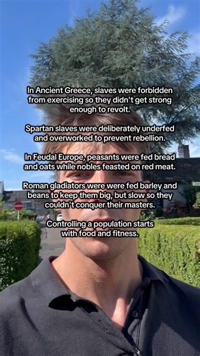 how food was used to control people throughout history