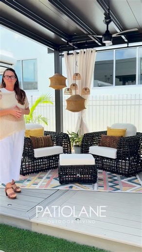 Your backyard deserves comfort that moves with you. ✨ Our motorized...