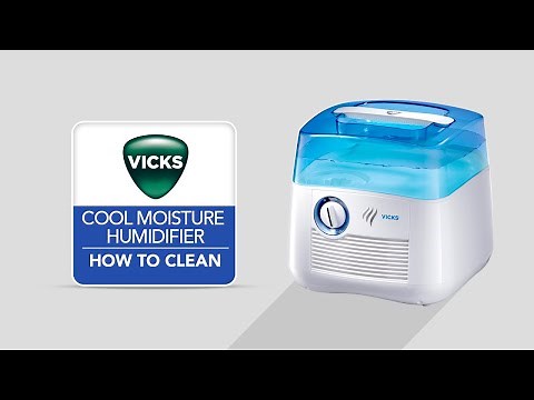Vicks Cool Moisture Humidifier V3900 - How To Clean