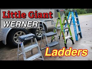 Little Giant, WERNER, Step Ladders... Which Style is the Best For Us
