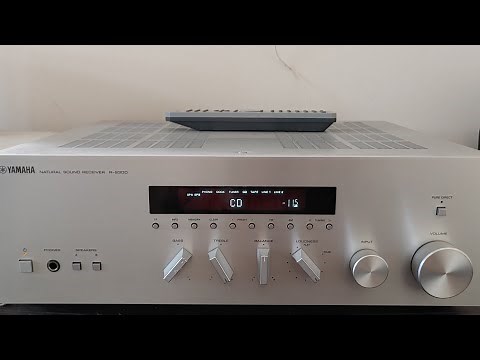 Yamaha natural sound receiver R-S300 amplifier