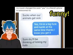 Hilarious iPhone Text replacement pranks | Matt Rose React