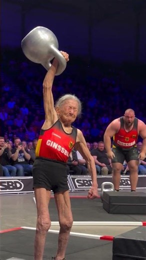80-Year-Old Granny Holds 200KG for 50.78 SECONDS! Strongman Quits First 😱🏆
