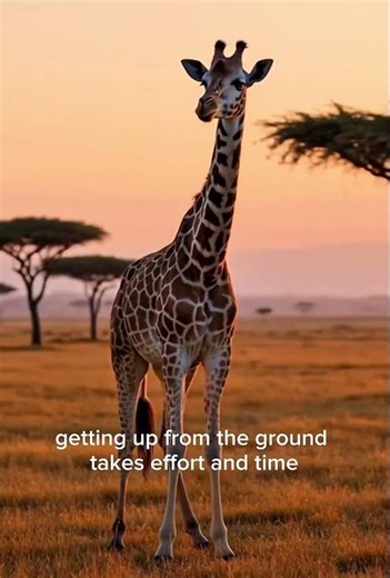 Why Giraffes Barely Sleep | The Shocking Truth About Giraffe Sleeping Habits