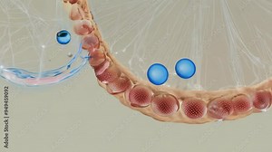 Exploring plant cell structure in detail through microscopic imagery captured in a laboratory setting