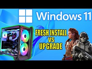 Windows 11 Gaming Performance Fresh Install or Upgrade - 16 Games Benchmark