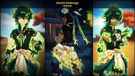 Kinich Redesign Mod for Genshin Impact | GI Mods