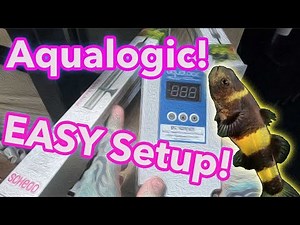 How to Setup Aqualogic Controller / Thermostat 🐠 Aquarium Heater Setup
