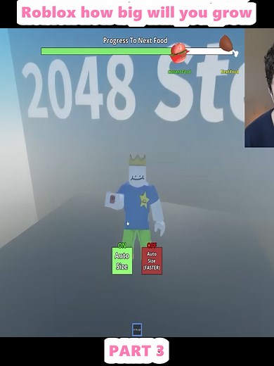 Growing to Impossible Sizes in Roblox Game