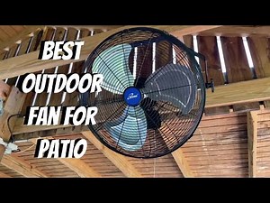 Stay Cool This Summer with the Top Affordable Outdoor Fan