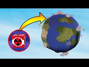EARTH VS 50 MEGA NUKES | Minecraft