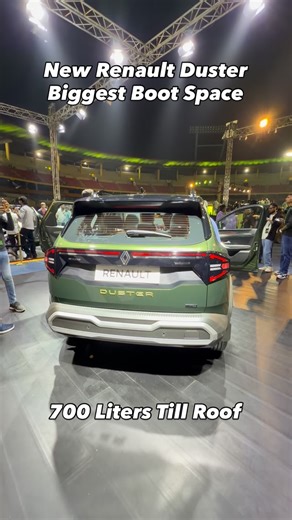 New Renault Duster has biggest boot space to offer in the segment #renault #duster #rushlane | RushLane