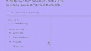 Notion AI, explained: How the generative AI tool makes note-taking easier