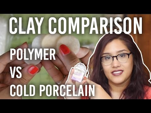 Clay Comparison: Polymer vs Cold Porcelain