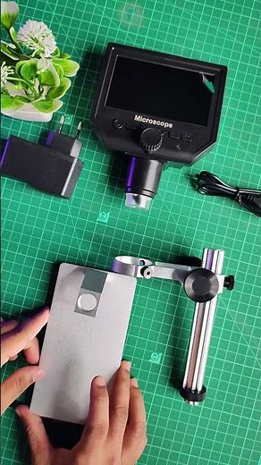 portable digital microscope |Installation of digital microscope|600X Zoom 3.6MP Digital Microscope