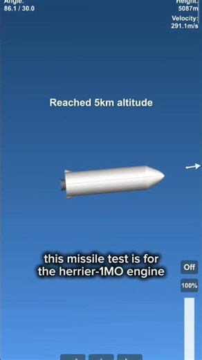 scud-I test/full launch #sfs #retrospacetransfer