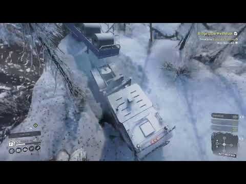 Snow Runner Amur PS5 , ooo it's snowing