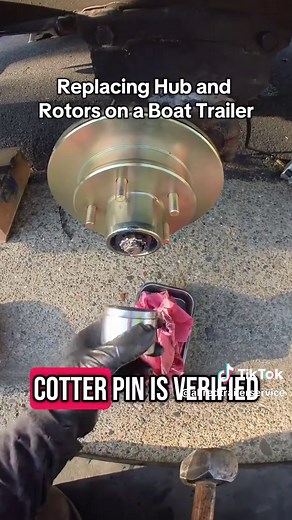 Replacing Hub and Rotors on a Boat Trailer Guide