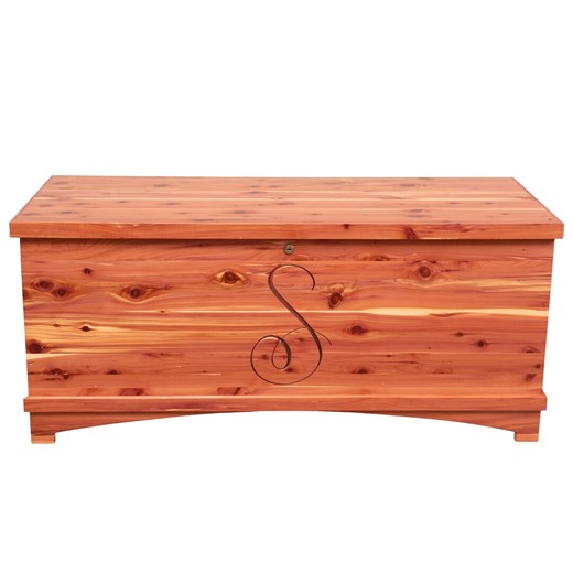 Engraved Whitley Amish Waterfall Cedar Hope Chest | Solid Wood Personalized Chest | Custom Heirloom Storage Chest Trunk | Blanket Linen Box - Etsy