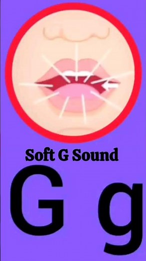 Soft G sound | Phonics - The Letter G -Jolly Phonics​ /g/ sound -​'g' words | Letter Sounds