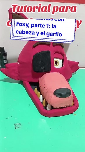 Tutorial de Cosplay de Foxy - Parte 1: La Cabeza