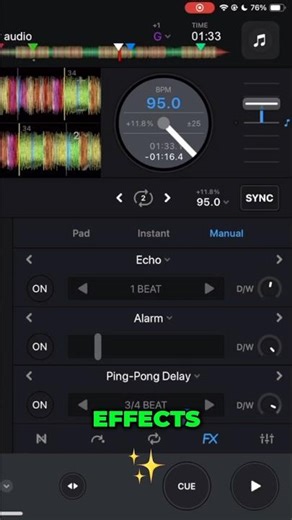 Djay Pro Effects: Maximize Your Music with Pro Mode #shorts