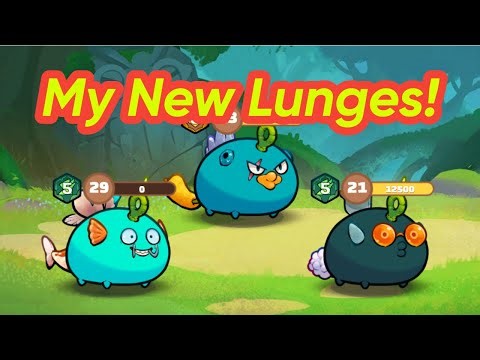My New Level 2 Lunges / Scaly Spear | Axie Classic