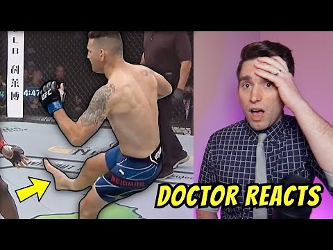Doctor Reacts to Chris Weidman Shattered BROKEN Leg at UFC 261