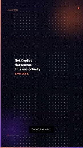 Claude Code writes code for you in seconds 🤯