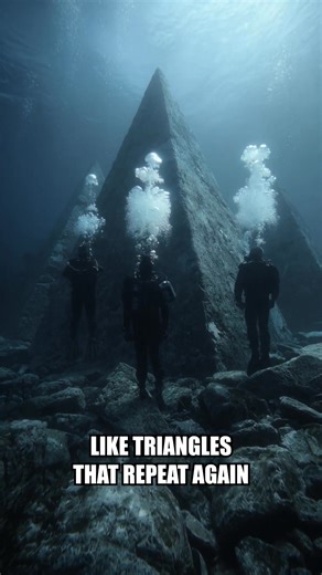 Divers found massive underwater stones arranged in a perfect triangular formation spanning miles. Experts are baffled by its origin and purpose. #underwater #ancient #stones #triangle #shorts #underwater #ancient #stones #triangle #shorts | CURLY&Co./TheWeft