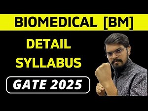 Engineering Mathematics | Detail Syllabus | BIOMEDICAL ENGINEERING | BM | GATE 2025