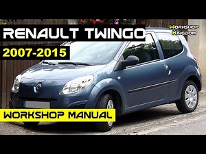 RENAULT TWINGO (2007-2015) Workshop Manual - How to DOWNLOAD the PDF in ENGLISH - Repair Service