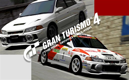 GT赛车4 三菱枪骑兵进化4代 双版本 意大利街道