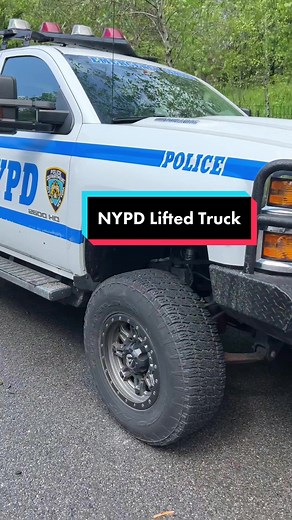 Custom Built NYPD Chevy 2500HD Duramax Off-Road Police Rig