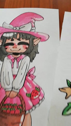 [Kinda Fail] #fyp #fy #sketch #sketchbook #art #drawing #artwork #artist #artistontiktok #artistoftiktok #chibiart #cuteart #kawaiiart #traditionalart #witch #viral #aquacolor #pumpkin #halloween #october #satisfying