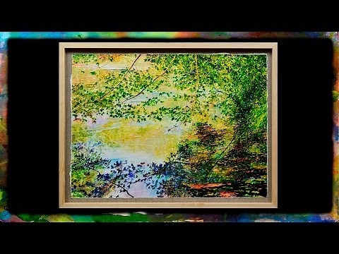 How to Mount a Finished Watercolor Painting onto Canvas