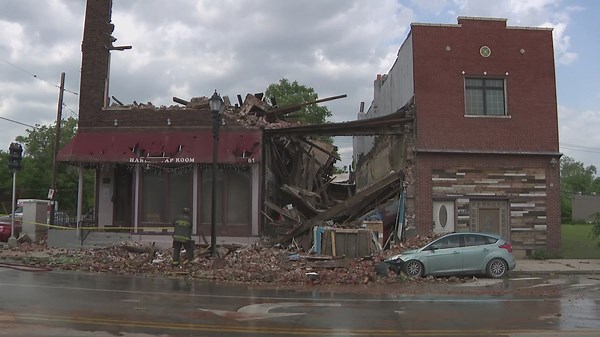 First photos of destructive St. Louis area storms: Hail and possible tornado wreck buildings