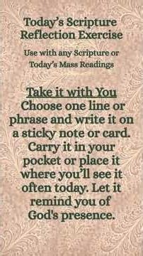 SCRIPTURE REFLECTION EXERCISE Use w/ daily reading or Scripture of your choice #devotions #bible