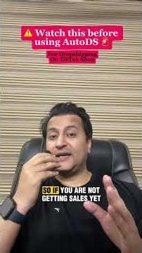 Before you use AutoDS for TikTok Shop, watch this