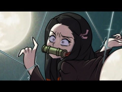 Nezuko's Double Moon Demon Slayer Comic Dub
