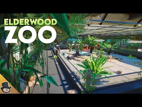 Reptile House Interior With 8 Different Species In Planet Zoo | Elderwood Zoo